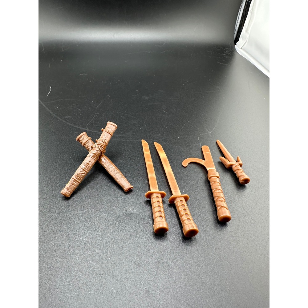 Teenage Mutant Ninja Turtles Action Figure Accessories Weapons Lot
